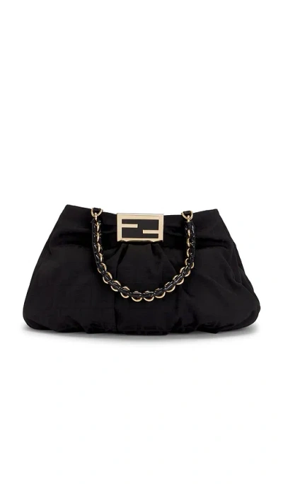 Fwrd Renew Fendi Zucca Mia Tote Bag In Black