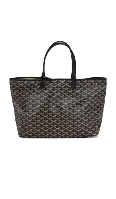 Fwrd Renew Goyard Anjou Reversible Pm Tote Bag In Black