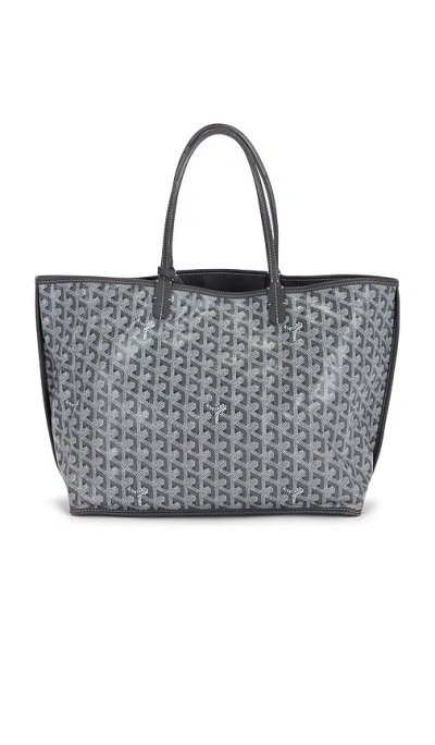 Fwrd Renew Goyard Anjou Reversible Pm Tote Bag In Gray