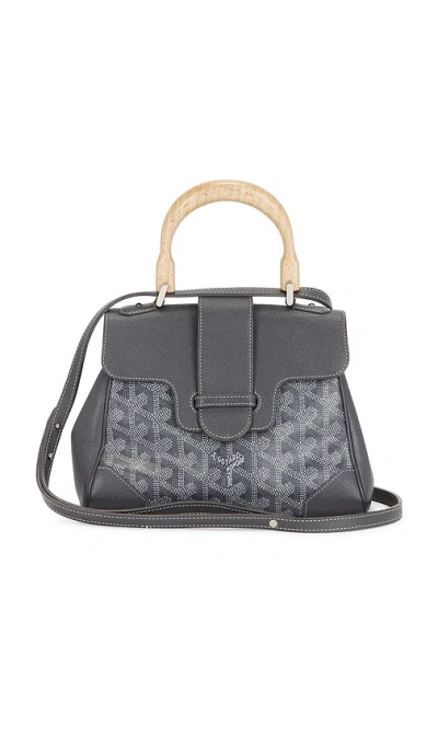 Fwrd Renew Goyard Mini Saigon Handbag In Gray