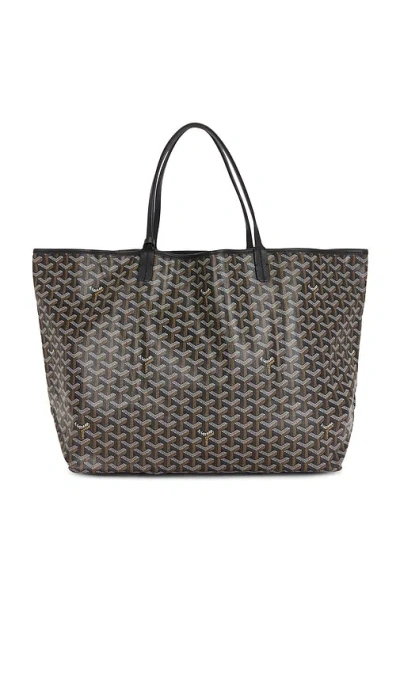 Fwrd Renew Goyard Saint Louis Gm Tote Bag In Black