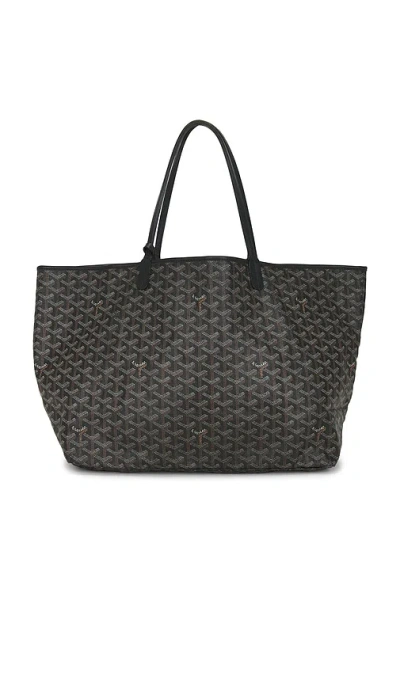 Fwrd Renew Goyard Saint Louis Gm Tote Bag In Black