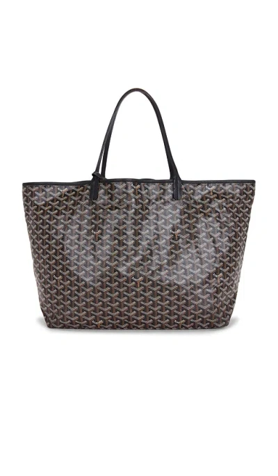Fwrd Renew Goyard Saint Louis Gm Tote Bag In Black