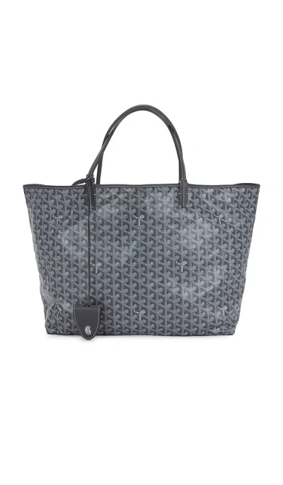 Fwrd Renew Goyard Saint Louis Gm Tote Bag In Grey
