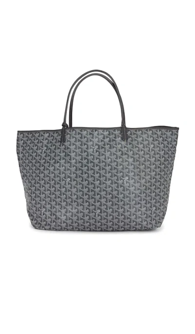 Fwrd Renew Goyard Saint Louis Gm Tote Bag In Gray