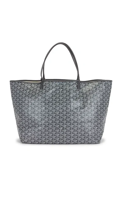 Fwrd Renew Goyard Saint Louis Gm Tote Bag In Gray