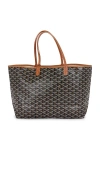 Fwrd Renew Goyard Saint Louis Pm Tote Bag In Black