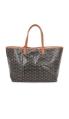 Fwrd Renew Goyard Saint Louis Pm Tote Bag In Black