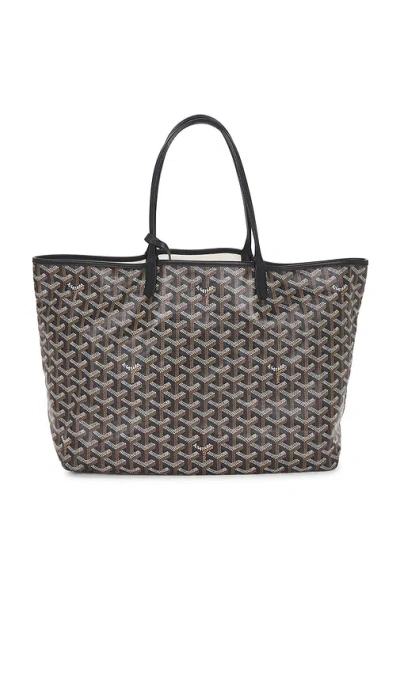 Fwrd Renew Goyard Saint Louis Pm Tote Bag In Black