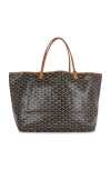 Fwrd Renew Goyard Saint Louis Pm Tote Bag In Black