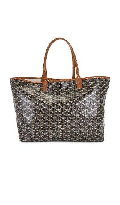 Fwrd Renew Goyard Saint Louis Pm Tote Bag In Black