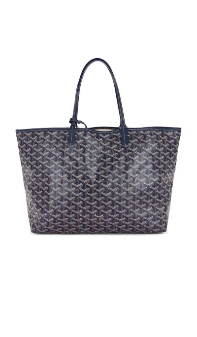 Fwrd Renew Goyard Saint Louis Pm Tote Bag In Black