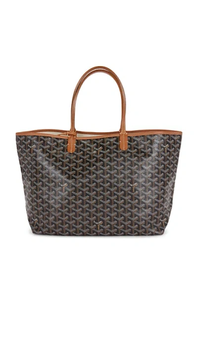 Fwrd Renew Goyard Saint Louis Pm Tote Bag In Black