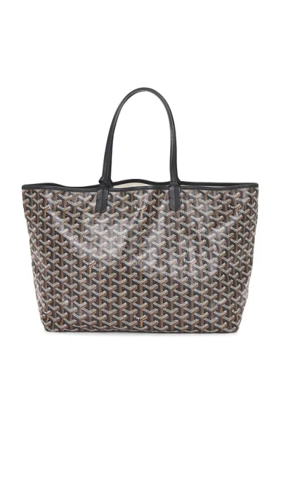 Fwrd Renew Goyard Saint Louis Pm Tote Bag In Black