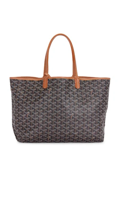 Fwrd Renew Goyard Saint Louis Pm Tote Bag In Black
