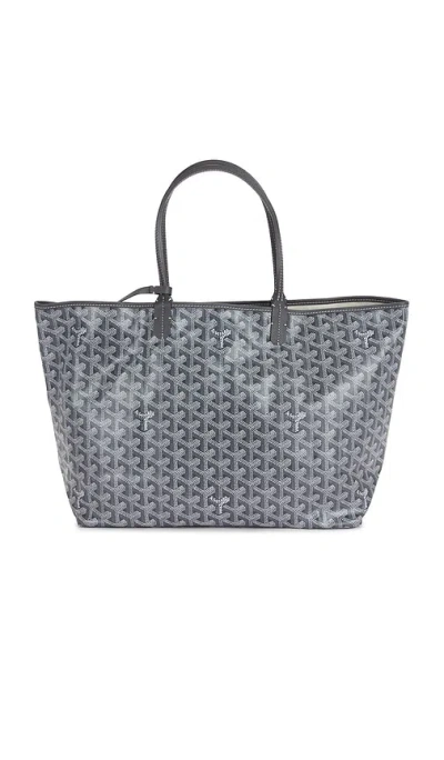 Fwrd Renew Goyard Saint Louis Pm Tote Bag In Gray