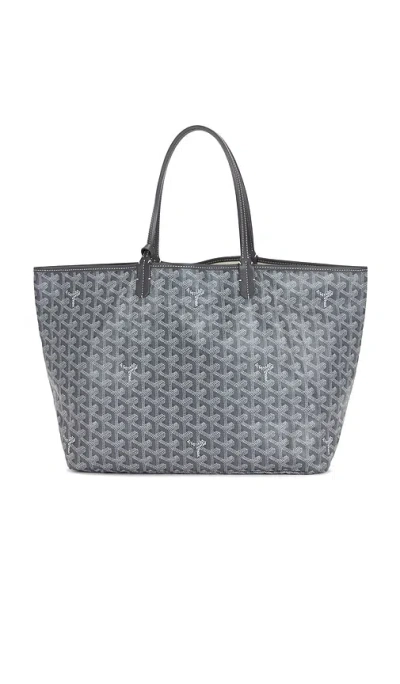 Fwrd Renew Goyard Saint Louis Pm Tote Bag In Gray