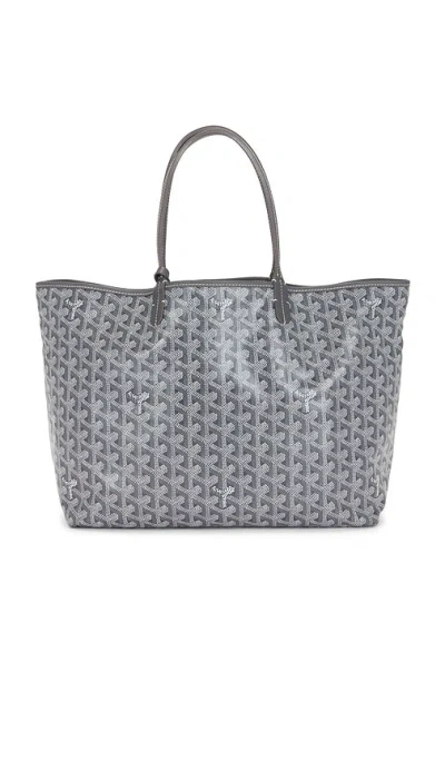 Fwrd Renew Goyard Saint Louis Pm Tote Bag In Gray