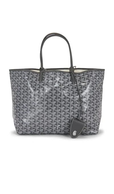 Fwrd Renew Goyard Saint Louis Pm Tote Bag In Gray