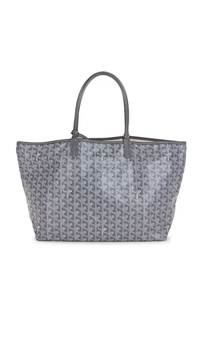 Fwrd Renew Goyard Saint Louis Pm Tote Bag In Grey