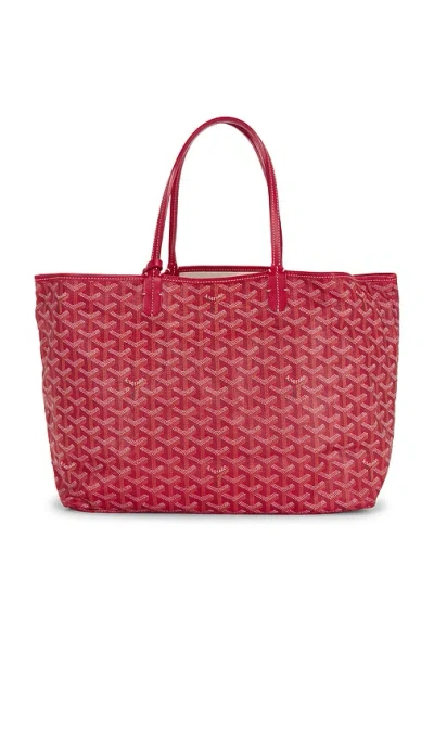 Fwrd Renew Goyard Saint Louis Pm Tote Bag In Red