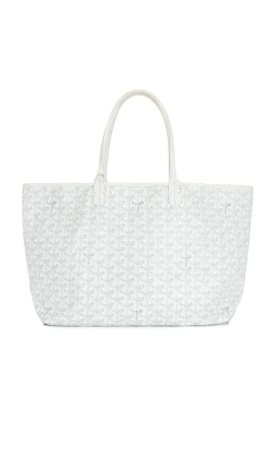 Fwrd Renew Goyard Saint Louis Pm Tote Bag In White