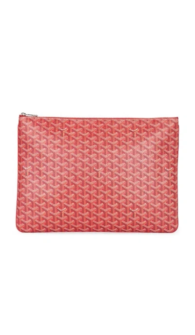 Fwrd Renew Goyard Senat Gm Pouch In Red