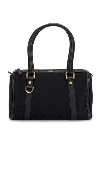 Fwrd Renew Gucci Abbey D-ring Handbag In Black