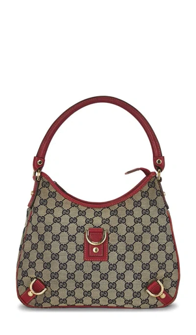 Fwrd Renew Gucci Abbey Hobo Bag In Blue