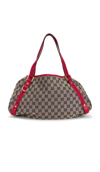 Fwrd Renew Gucci Abbey Tote Bag In Blue