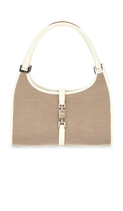 Fwrd Renew Gucci Bardot Shoulder Bag In Blue