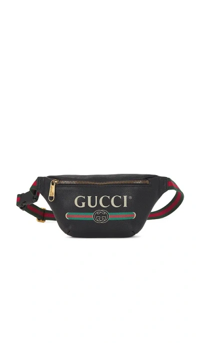 Fwrd Renew Gucci Belt Bag In Black