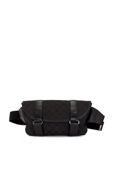 Fwrd Renew Gucci Belt Bag In Black