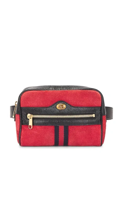 Fwrd Renew Gucci Belt Bag In Red