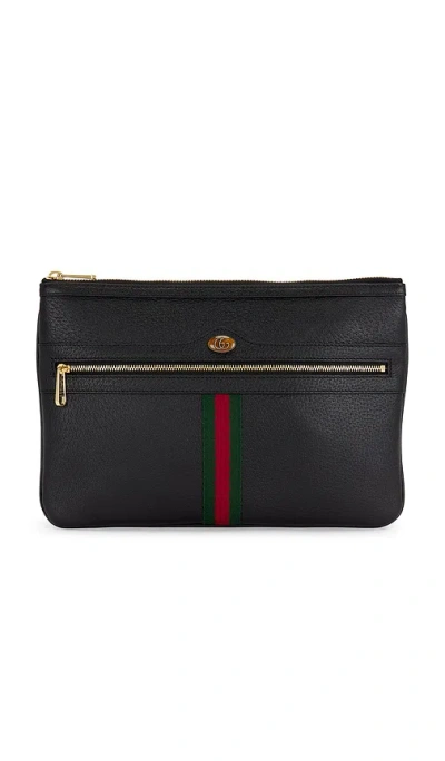 Fwrd Renew Gucci Ophidia Pouch In Black