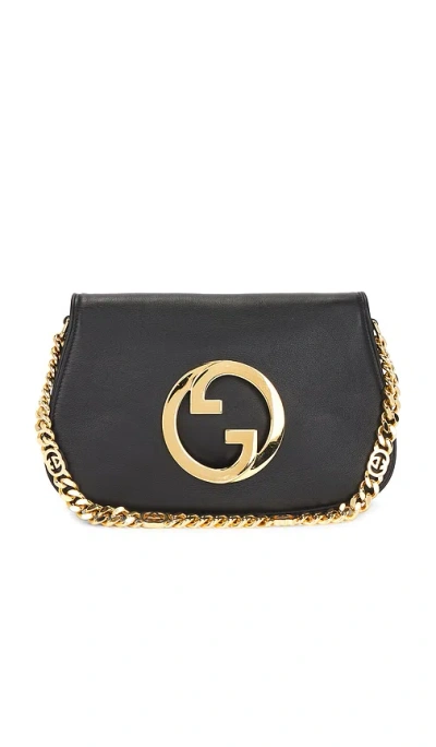 Fwrd Renew Gucci Blondie Shoulder Bag In Black