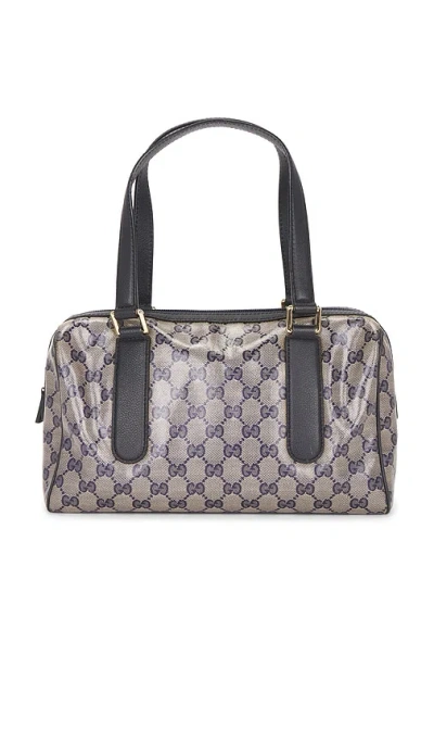 Fwrd Renew Gucci Boston Bag In Blue