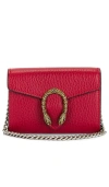 Fwrd Renew Gucci Dionysus Shoulder Bag In 红色