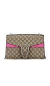 Fwrd Renew Gucci Dionysus Shoulder Bag N Beige In Sand