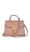 Fwrd Renew Gucci Gg Marmont Handbag In Pink