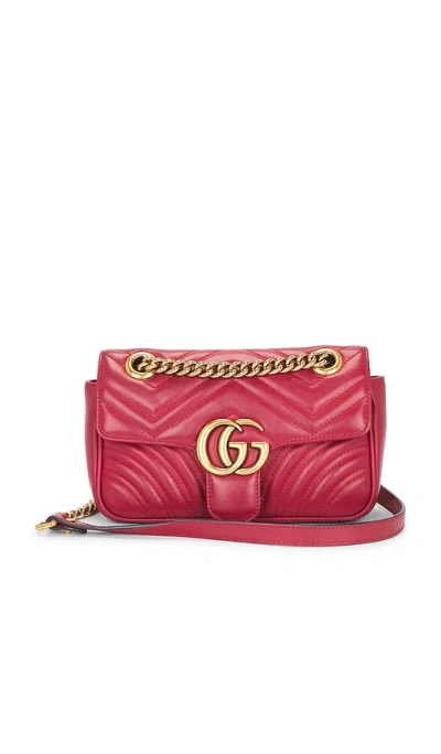 Fwrd Renew Gucci Gg Marmont Shoulder Bag In Pattern