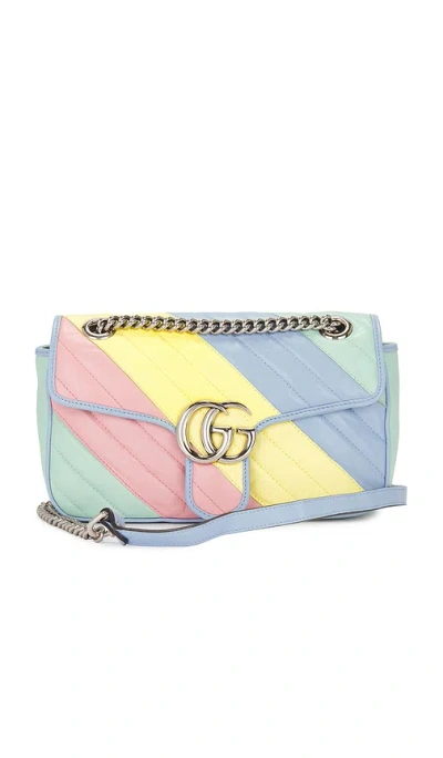 Fwrd Renew Gucci Gg Marmont Shoulder Bag In Multi