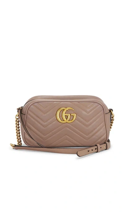Fwrd Renew Gucci Gg Marmont Shoulder Bag In Pink