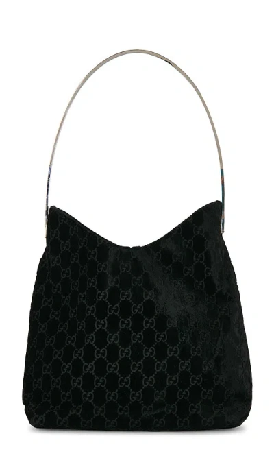 Fwrd Renew Gucci Hobo Bag In Black