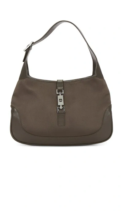 Fwrd Renew Gucci Jackie 1961 Hobo Bag In Black