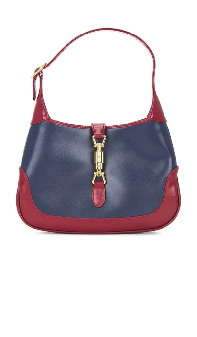 Fwrd Renew Gucci Jackie 1961 Hobo Bag In Blue