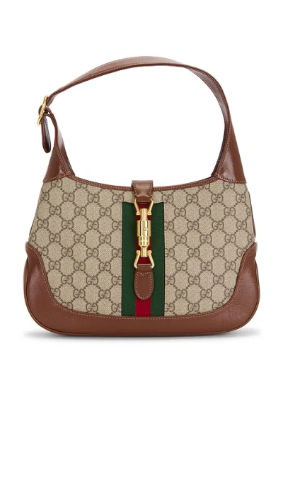 Fwrd Renew Gucci Jackie 1961 Hobo Bag In Brown