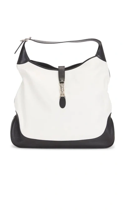 Fwrd Renew Gucci Jackie 1961 Hobo Bag In White