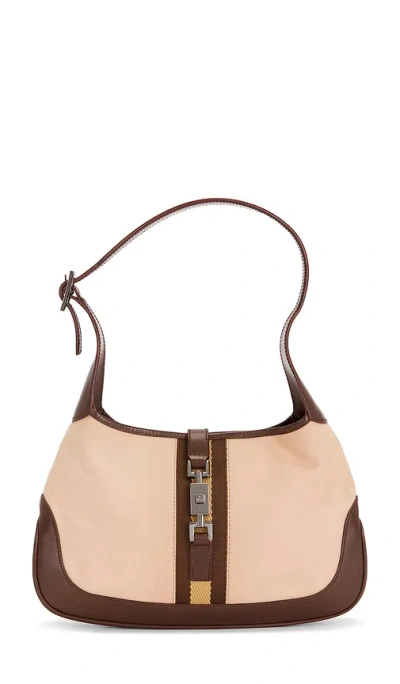 Fwrd Renew Gucci Jackie Hobo Bag In Neutral