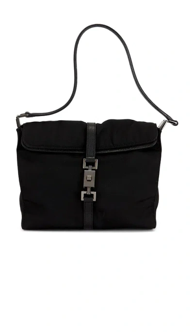 Fwrd Renew Gucci Jackie Shoulder Bag In Black